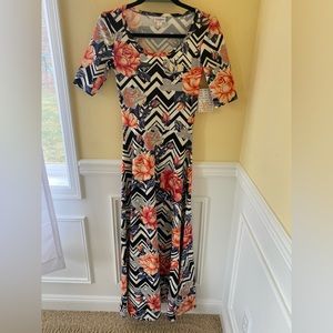 LuLaRoe Ana Dress Size XS